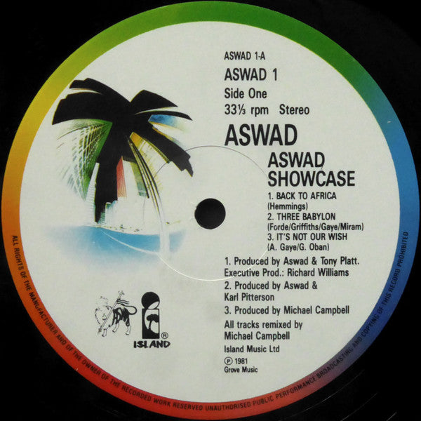 Aswad : Showcase (LP, Comp, RP)