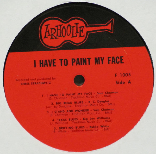 Various : I Have To Paint My Face - A Random Collection Of Mississippi Delta Blues (LP, RM)