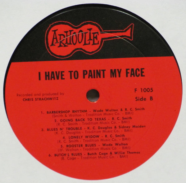 Various : I Have To Paint My Face - A Random Collection Of Mississippi Delta Blues (LP, RM)