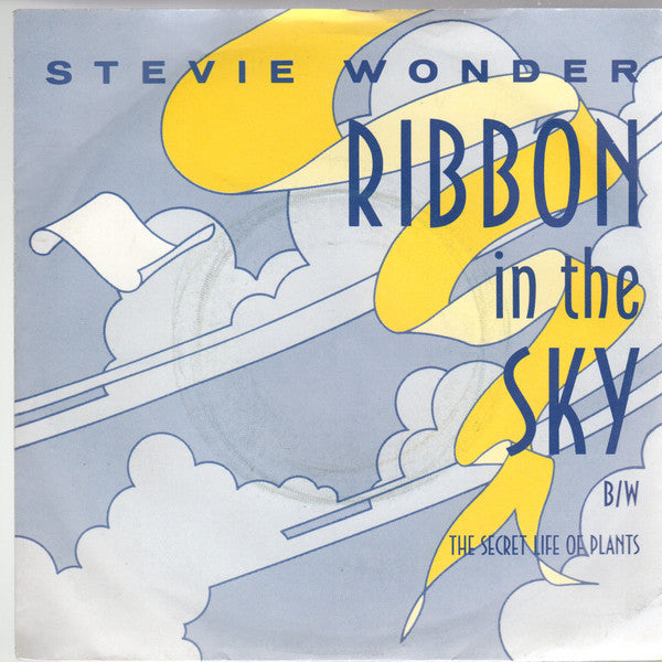 Stevie Wonder : Ribbon In The Sky / The Secret Life Of Plants (7", Single)