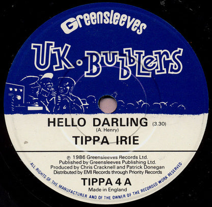 Tippa Irie : Hello Darling (7", Single)