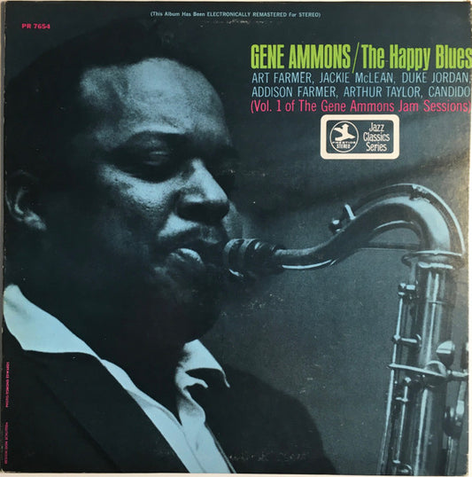 Gene Ammons : The Happy Blues (LP, Album, RE, RM)