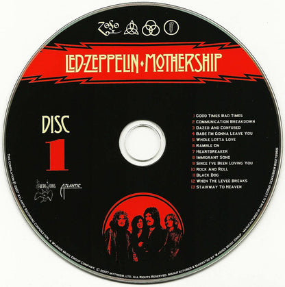 Led Zeppelin : Mothership (2xCD, Comp, RM, Sup)