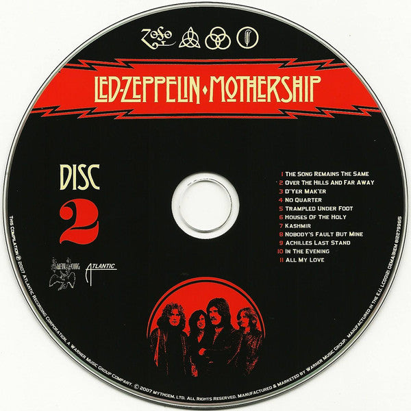 Led Zeppelin : Mothership (2xCD, Comp, RM, Sup)