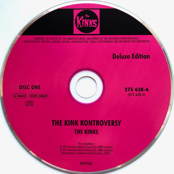 The Kinks : The Kink Kontroversy (CD, Album, RE + CD, Comp + Dlx, RM)