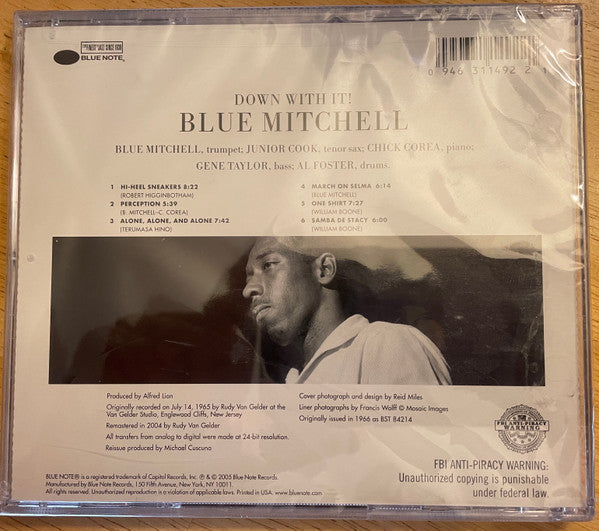 The Blue Mitchell Quintet : Down With It! (CD, Album, RE, RM)