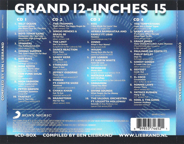 Ben Liebrand : Grand 12-Inches 15 (4xCD, Comp)