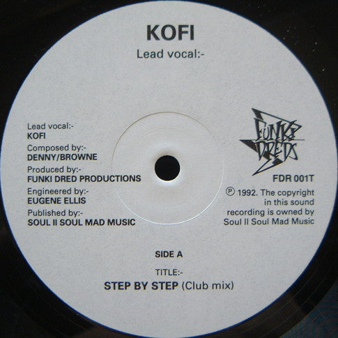 Kofi : Step By Step (12", Single)