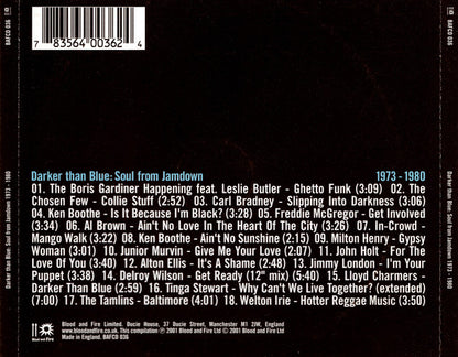 Various : Darker Than Blue: Soul From Jamdown 1973 - 1980 (CD, Comp)