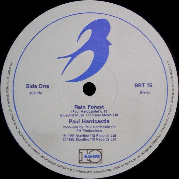 Paul Hardcastle : Rain Forest / Forest Fire (12")