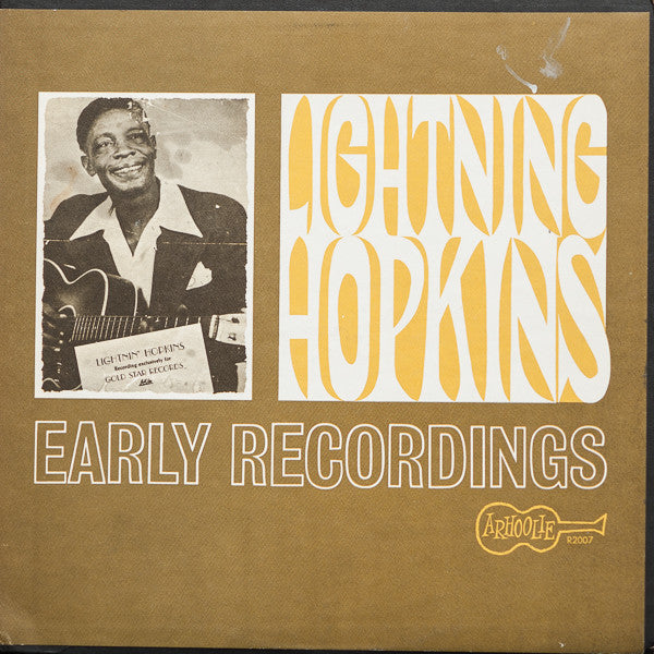 Lightnin' Hopkins : Early Recordings (LP, Album, Comp, RE)