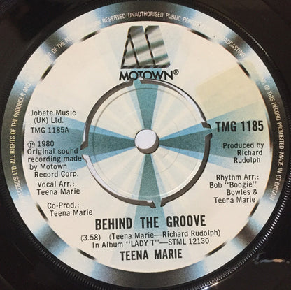 Teena Marie : Behind The Groove (7", Single)