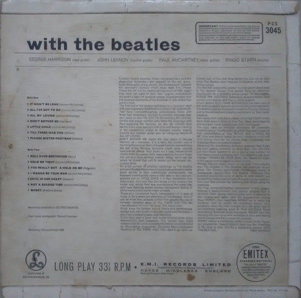 The Beatles : With The Beatles (LP, Album)