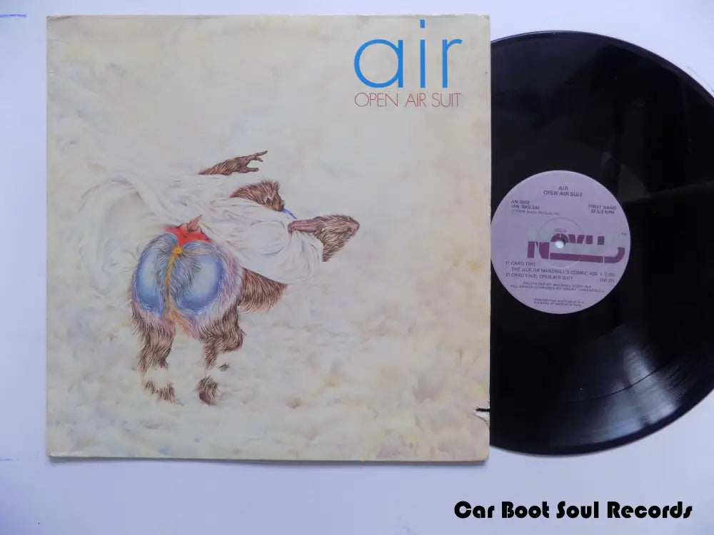 Air - Open Suit (Lp Album) Us 1978 Vg+ Lp