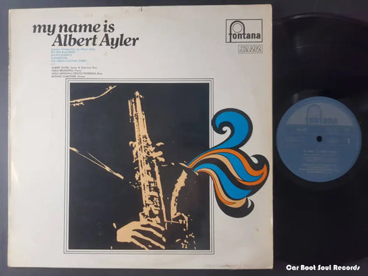 Albert Ayler - My Name Is (Lp Album Re) Uk 1969 Vg + Lp