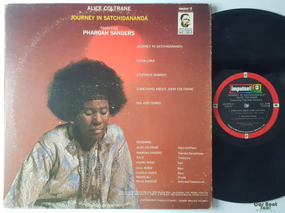 Alice Coltrane Featuring Pharoah Sanders - Journey In Satchidananda (Lp Album Gat) Us 1971 Vg + Lp