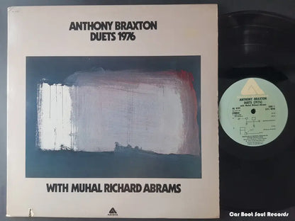 Anthony Braxton With Muhal Richard Abrams - Duets 1976 (Lp Album) Us Vg + Lp