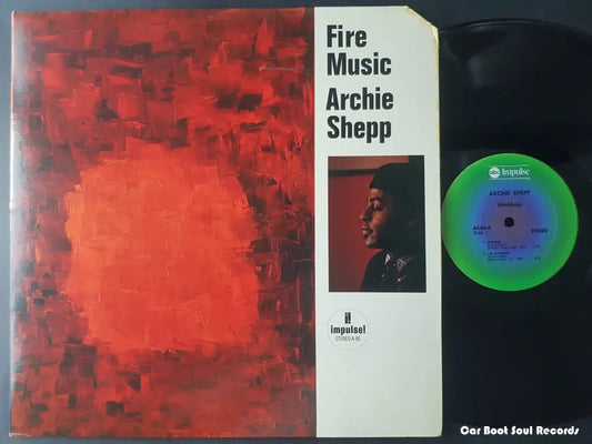 Archie Shepp - Fire Music (Lp Album Re) Us 1975 Vg + Lp