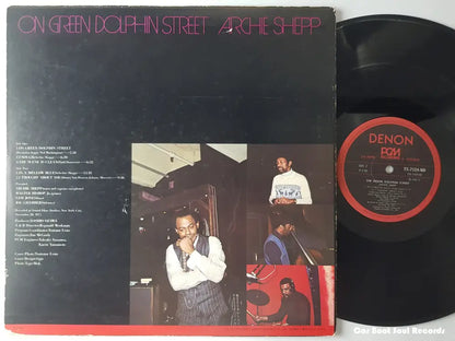 Archie Shepp - On Green Dolphin Street (Lp Album Pcm) Japan 1978 Vg + Lp