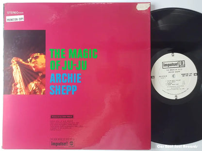 Archie Shepp - The Magic Of Ju - Ju (Lp Album Promo Gat) Us 1967 Vg + Lp