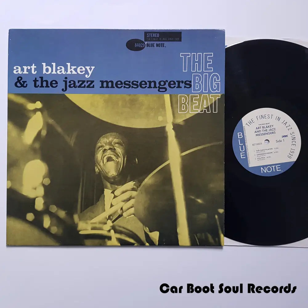 Art Blakey & The Jazz Messengers - Big Beat (Lp Album Re Rm Dmm) Us 1985 Nm Or M- Lp