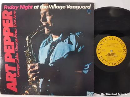 Art Pepper - Friday Night At The Village Vanguard (Lp Album) Us 1980 Nm Or M- Lp