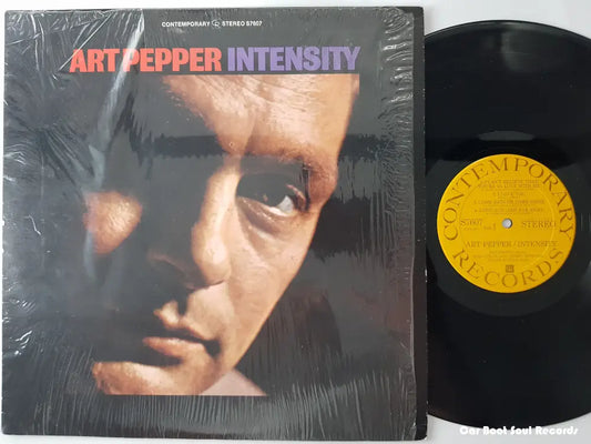 Art Pepper - Intensity (Lp Album Rp) Us 1973 Vg + Lp