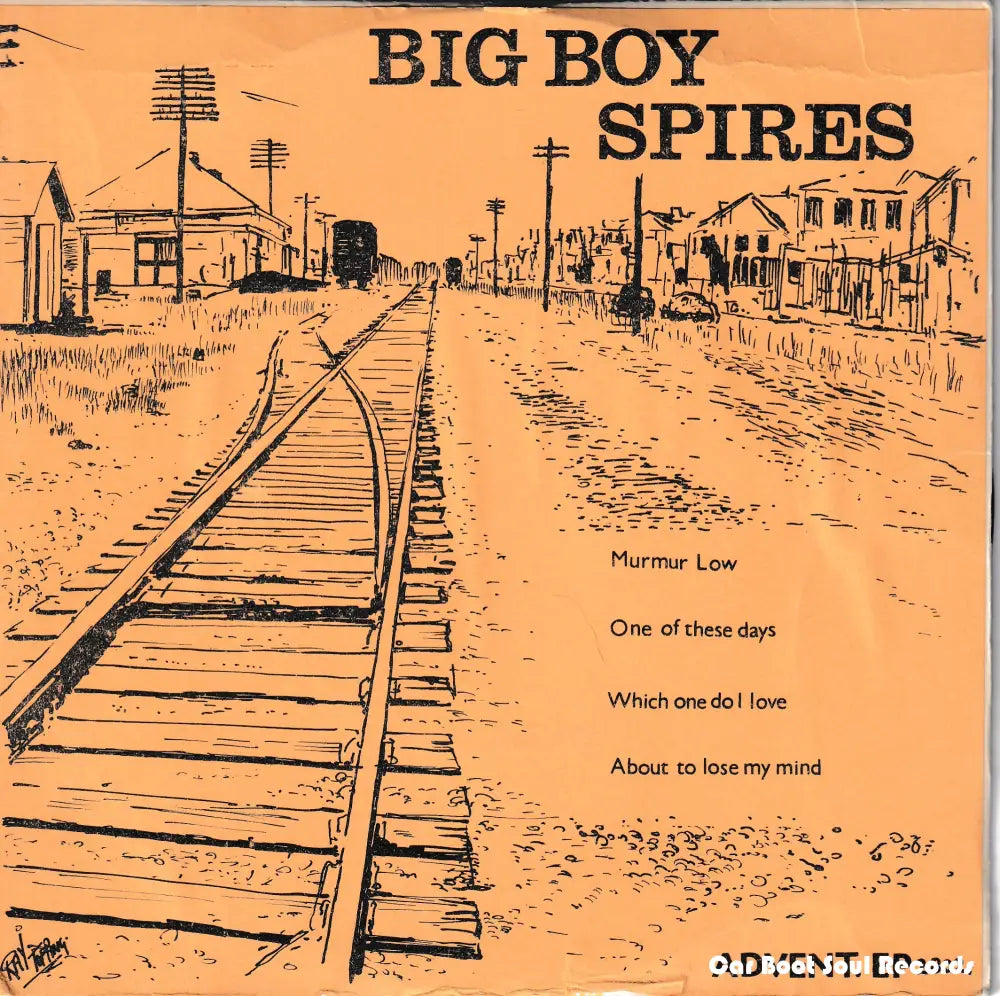 Arthur ’Big Boy’ Spires - Big Boy (7’ Ep Mono) Uk 1966 Nm Or M- 7’