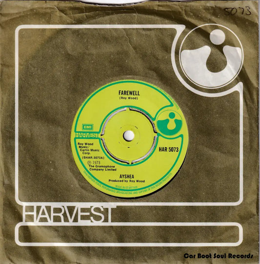 Ayshea Brough - Farewell (7’ Single) Uk 1973 Nm Or M - 7’