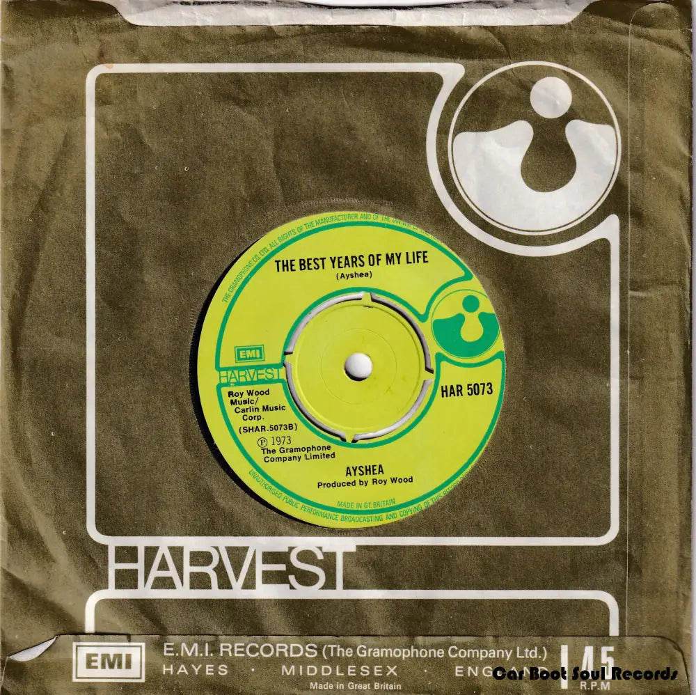 Ayshea Brough - Farewell (7’ Single) Uk 1973 Nm Or M - 7’