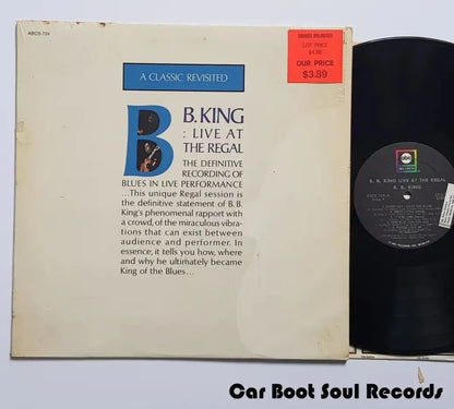 B.b. King - Live At The Regal (Lp Album Re) Us 1971 Vg+ Lp