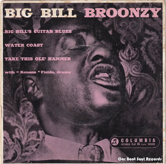 Big Bill Broonzy - Bill’s Guitar Blues (7’ Ep) Uk 1956 Nm Or M- 7’