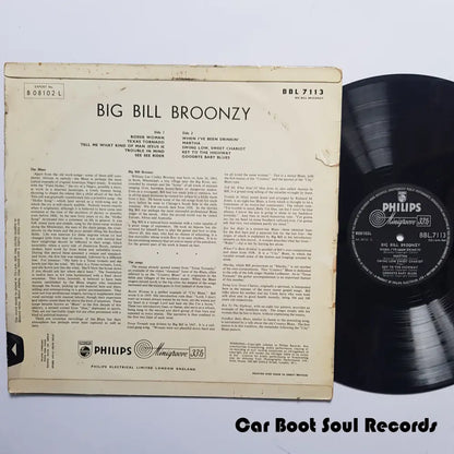 Big Bill Broonzy - (Lp Album) Uk 1956 Vg Lp