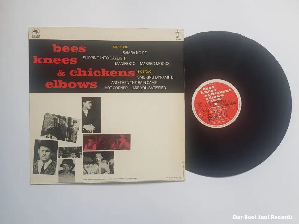 Blue Rondo À La Turk - Bees Knees & Chickens Elbows (Lp Album) Uk 1984 Nm Or M- Lp