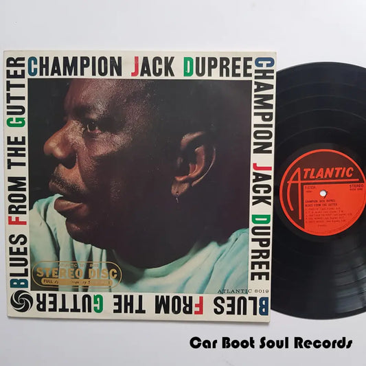 Champion Jack Dupree - Blues From The Gutter (Lp Album Re) Japan 1980 Vg+ Lp