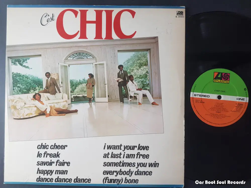 Chic - C’est (Lp Album) Uk 1978 Vg + Lp