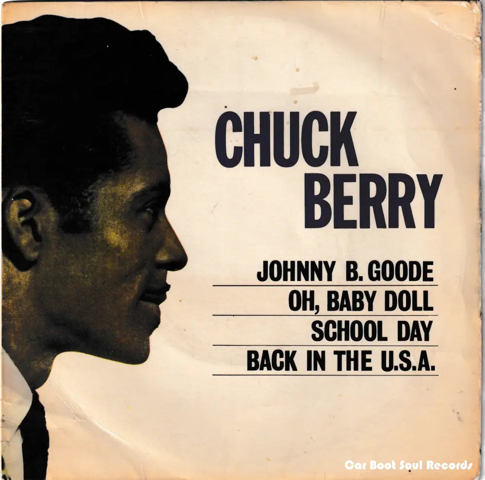 Chuck Berry - (7’ Ep Mono) Uk 1963 Vg + 7’