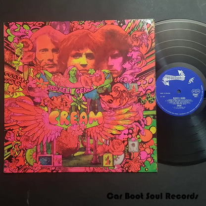 Cream - Disraeli Gears (Lp Album Re Unl) Uk 1967 Vg+ Lp