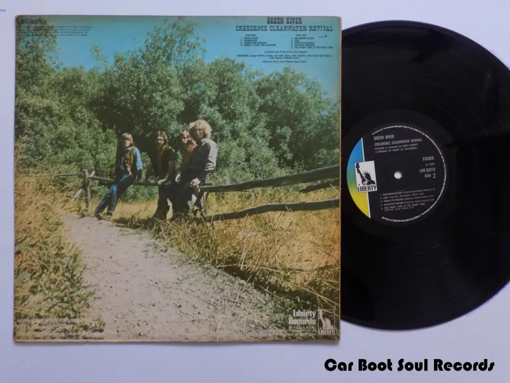 Creedence Clearwater Revival - Green River (Lp Album Re Bla) Uk Vg+ Lp