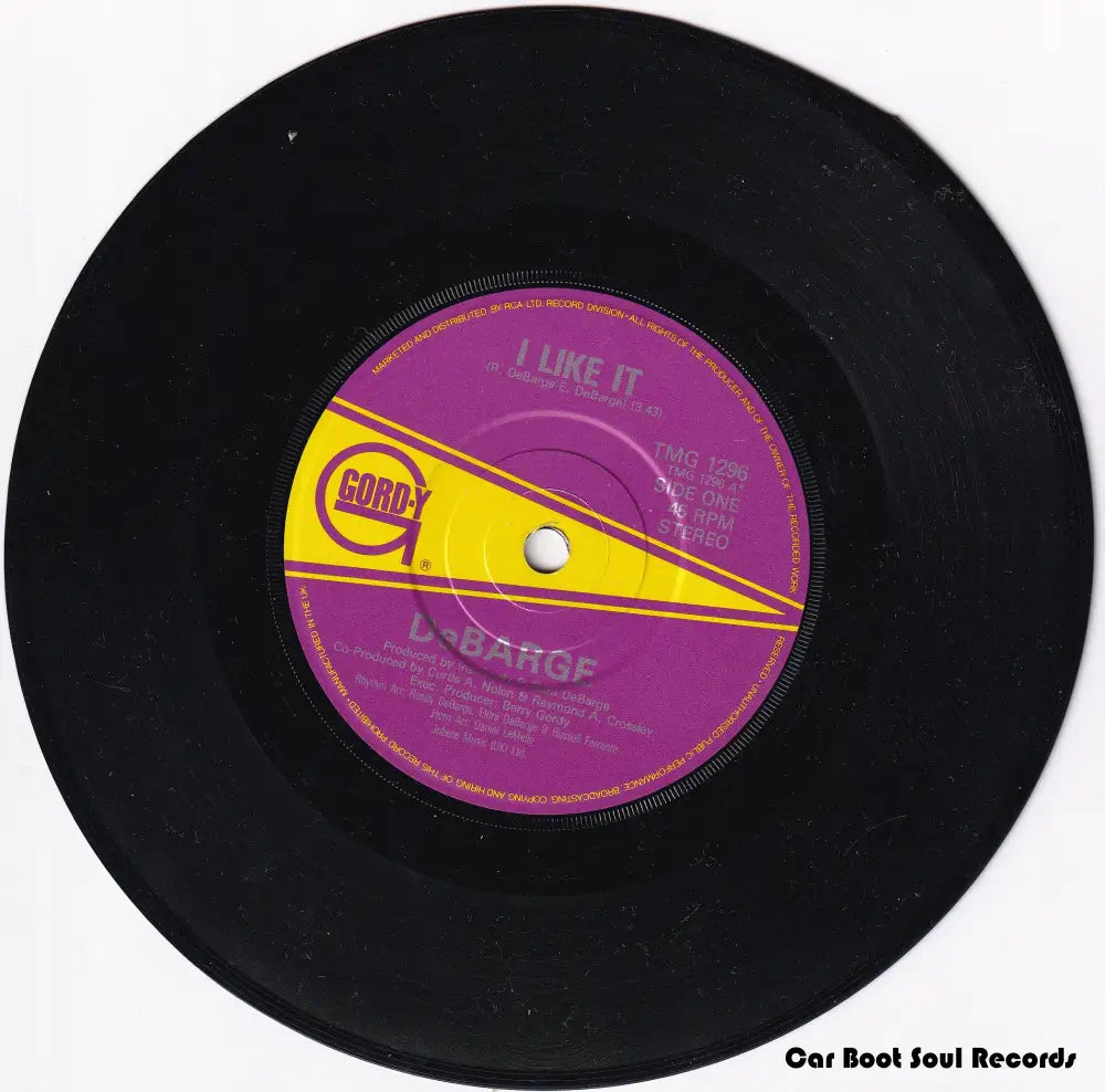 Debarge - I Like It (7’ Single) Uk Vg + 7’