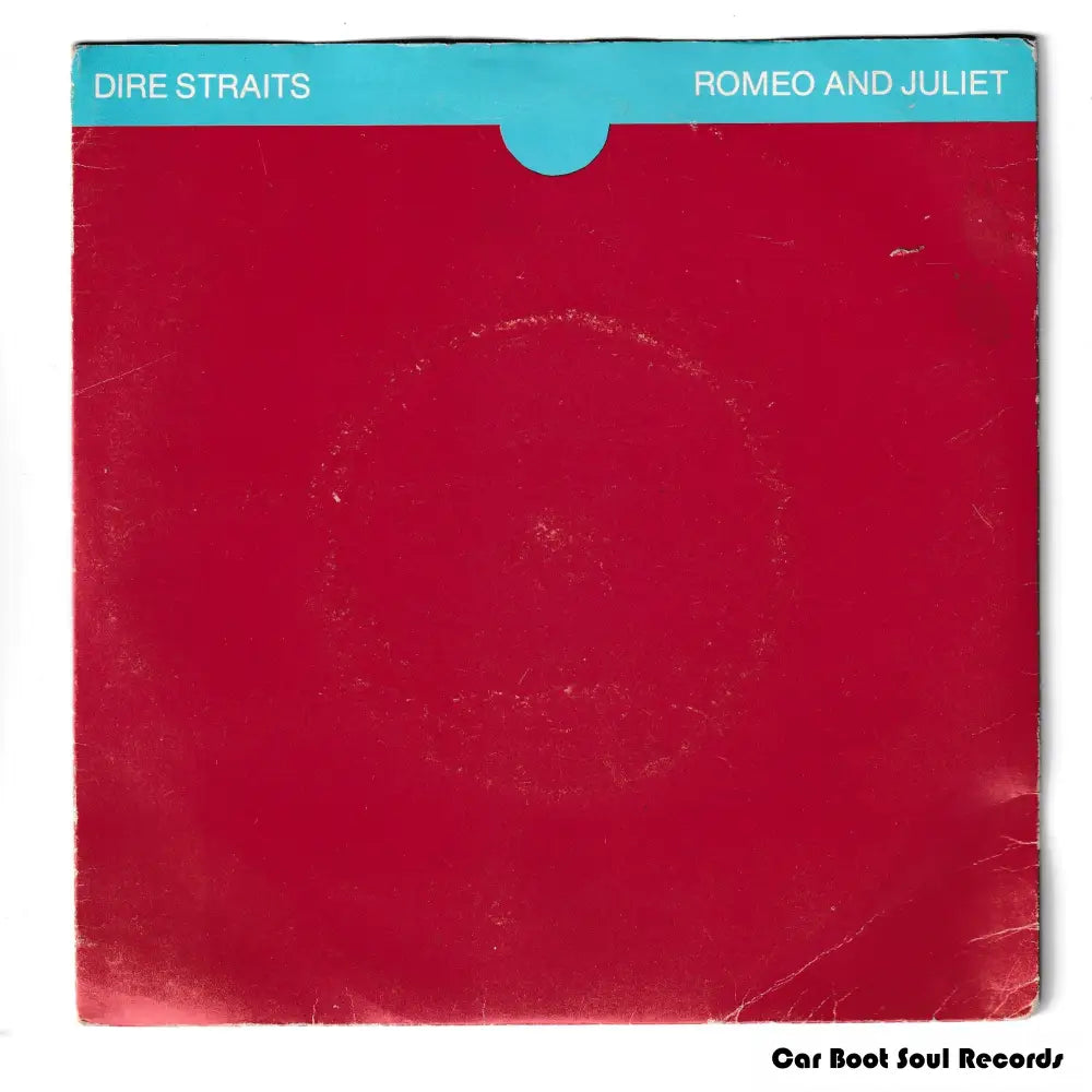 Dire Straits - Romeo And Juliet (7’ Single Sil) Uk 1980 Vg + 7’