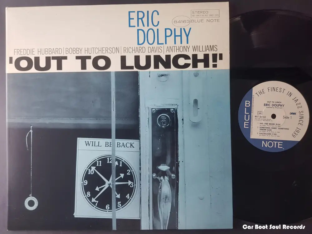 Eric Dolphy - Out To Lunch! (Lp Album Re Rm) France 1985 Nm Or M - Lp