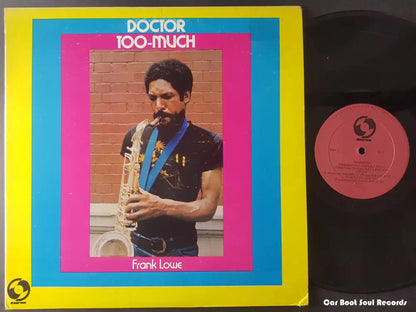 Frank Lowe - Doctor Too - Much (Lp Album) Us 1977 Nm Or M - Lp