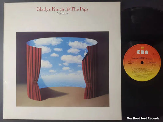 Gladys Knight & The Pips* - Visions (Lp Album) Uk 1983 Nm Or M - Lp