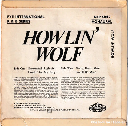 Howlin’ Wolf - (7’ Ep Mono 4 P) Uk 1963 Nm Or M- 7’