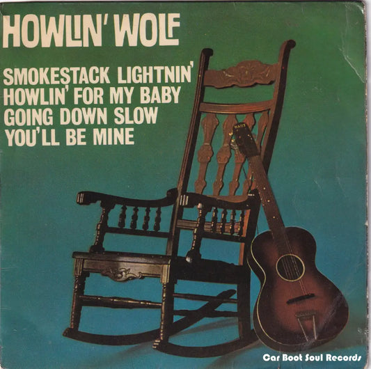 Howlin’ Wolf - (7’ Ep Mono 4 P) Uk 1963 Nm Or M- 7’