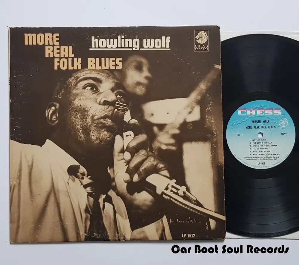 Howlin Wolf - More Real Folk Blues (Lp Album Mono) Us 1967 Vg+ Lp