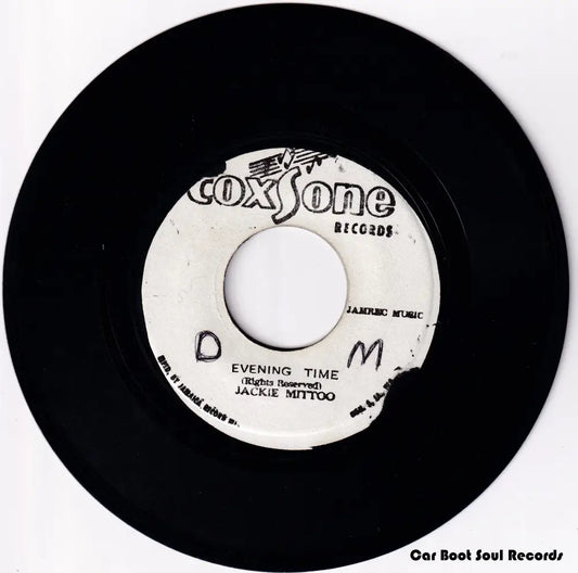 Jackie Mittoo / The Bassies - Evening Time Ease Up (7’ Re) Jamaica Vg + 7’