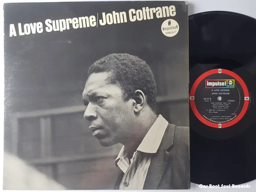 John Coltrane - A Love Supreme (Lp Album Re Gat) Us 1968 Nm Or M - Lp