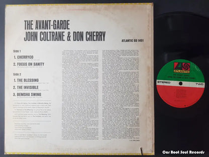 John Coltrane & Don Cherry - The Avant - Garde (Lp Album Re Mo) Us Vg + Lp